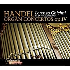Haendel : Concertos pour orgue, op. 4. Ghielmi.