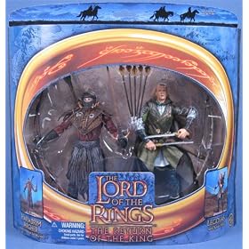 Lord Of The Rings 2 Pack Haradrim Archer & Legolas