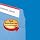 Smead 1/3-Cut File Folders, Heavy Duty Reinforced Tab, Letter Size, Blue, 100 Per Box (12034)