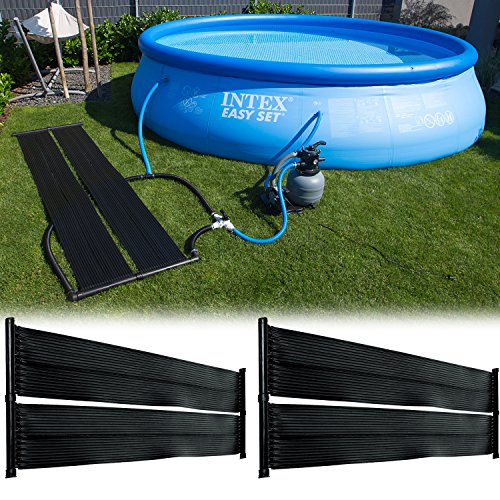 2x Solarmatte 600 x 70cm für Pool Solar Solarabsorber Solarheizung
