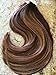 Moresoo 18 inch 20pcs/50g Colorful Two Tone Hair Chocolate Brown Highlighted with Cameral Blonde 100% Remy Human Hair Seamless Tape In Hair Extensions