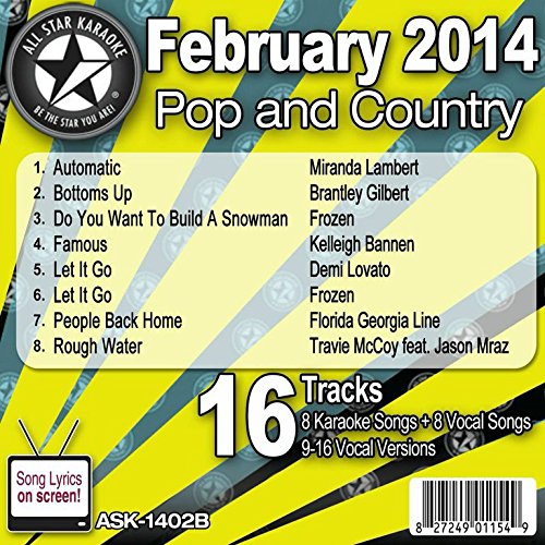 Florida Georgia Line - All Star Karaoke February 2014 Pop And Country Hits B (Ask-1402b) - Zortam Music