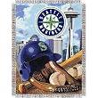 Seattle Mariners MLB Woven Tapestry Throw (Home Field Advantage) (48"x60")