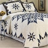 Country Living Midnight Star Twin Quilt
