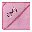 Circo&reg; Infants' Hooded Bath Towel- Pink