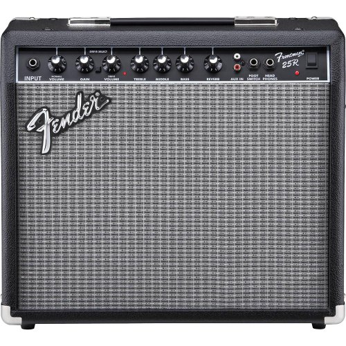 Fender 25R Frontman Series II 25W 1×10 Solid State Guitar Combo Amp (Silver Grille)