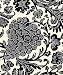 Black and White Fabric Batik Noir
