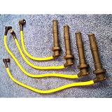 98 99 00 01 02 Honda Accord EX LX DX 9.3MM Spark Plug Wires Set - Yellow by Matrix