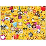 Emoji Universe: 1000-Piece Emoji Jigsaw Puzzle, Emoji Splash