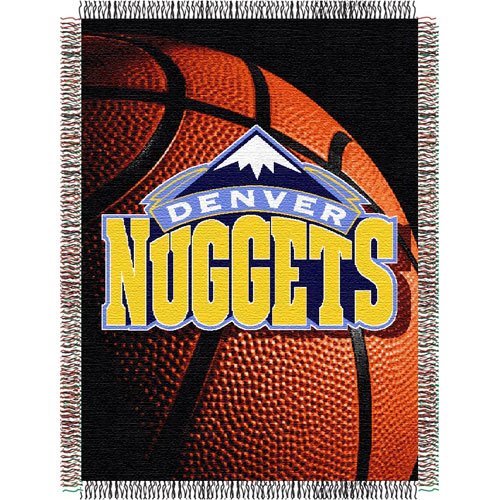 Denver Nuggets NBA Woven Tapestry Throw (48x60")