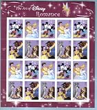 2006 ART OF DISNEY ROMANCE #4028a Pane of 20 x 39cents US Postage Stamps
