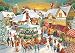 Spielwaren : Ravensburger 15536 - Weihnachtsmarkt, 1000 Teile Puzzle