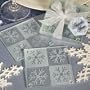 Let It Snow Coaster Set Favors