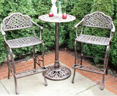 Outdoor Patio Mississippi 3-pc. Patio Bistro Set