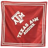 Texas A&M Aggies Jersey Style Bandanas (Measures 22