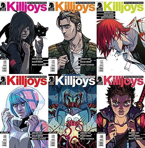 True Lives of the Fabulous Killjoys Complete Set Issues 1-6