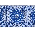 Mural: Bandana--blue.