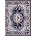 Traditional Area Rug, Home Dynamix Premium 2'x3' Navy Blue