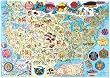 Native Lands Map 300 Piece Puzzle