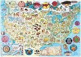 Native Lands Map 300 Piece Puzzle