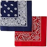 Levi's Men's 2 Pack Printed Bandanas