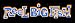 Reel Big Fish - Orange, Blue, Black & White Logo - Large Jumbo Vinyl Sticker / Decal