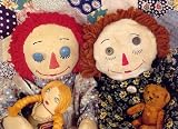Raggedy Ann & Andy Best Friends Card