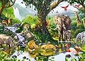 Jumbo Puzzle - Oasis in the Jungle (1000 pieces)