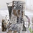 Blancho Bedding - [Animal Patchwork] Micro Mink Throw Blanket with 14.5 OZ filling (50 by 70 inches)