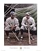 Lou and Babe by Darryl Vlasak. PLAQUE MOUNTED. 12.90 inches width by 16.47 inches height. Highest Quality Art Poster Print