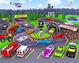 Walltastic Car Racers Designer Fototapete