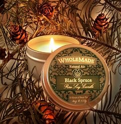 Black Spruce Pure Soy Candle