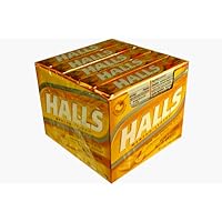Halls Mentho-Lyptus Honey Lemon 20 - 9 Piece Sticks