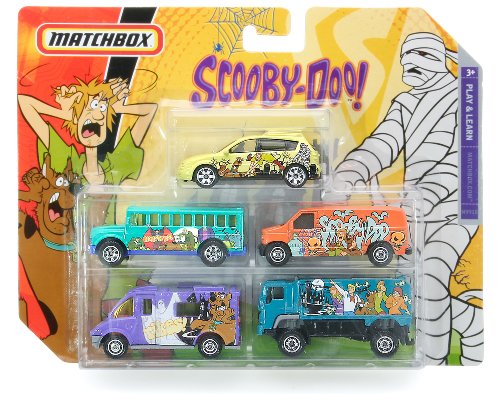 Scooby Doo 5 Pack Matchbox Cars