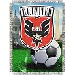 DC United MLS Woven Tapestry Throw Blanket (48x60")"