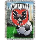 DC United MLS Woven Tapestry Throw Blanket (48x60)