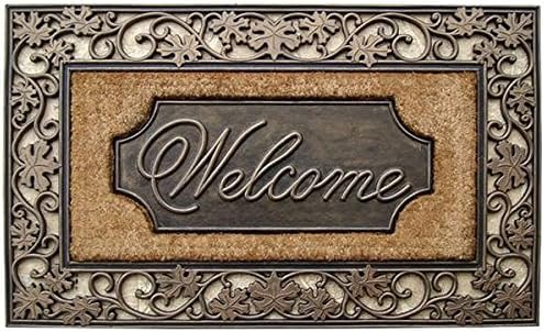 The Ultimate/Durable Rubber and Coir Brush Large Doormat