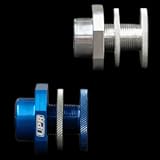 Extreme Double Lock Firewall Adjuster Silver 1979-2004 Mustangs