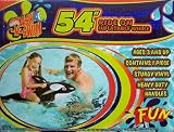 Splash N' Swim 54 Ride on Inflatable Whale