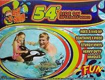 Splash N' Swim 54" Ride on Inflatable Whale