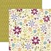 Reminisce In Bloom 12 by 12-Inch Double Sided Scrapbook Paper, The Colors of Spring
