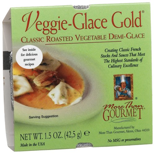 More Than Gourmet Classic Roastd Vegetable Demi-Glace, 1.5-Ounces (Pack of 6) by More Than Gourmet