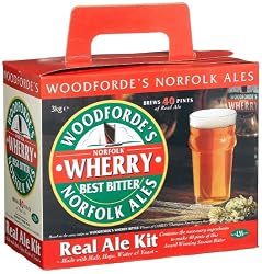 Woodforde's Norfork Ales Wherry Best Bitter, Real Ale Kit, 6.6-Pound Box