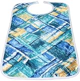 Quilted Bib with Vinyl Barrier