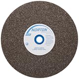 Norton Bench and Pedestal Abrasive Wheel, Type 01 Straight, Aluminum Oxide, 1