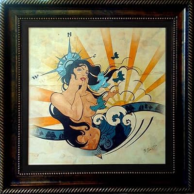 "The Spirit of Navigation" 24x24 Limited Edition Giclee Framed