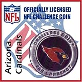 Arizona Cardinals NFL Football Helmet Challenge Coin Poker Card Guard