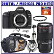 Canon EOS 5D Mark II Digital Camera (Camera Body) + Canon EF 100mm f/2.8L IS USM Macro Lens + Canon MR-14EX Macro Ring Lite + 8GB CF + Tripod + Case + Remote + Dental/Medical Pro Bundle