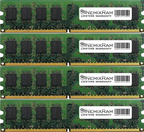 HP 32GB [4x 8GB] PC2-4200 DDR2-533 4Rx4 Registered RDIMM Memory Kit (HP PN# AH405A)