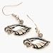Philadelphia Eagles Enameled NFL Team Logo Dangle Earrings
